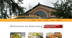 Desktop Screenshot of burgcafe-elf.de